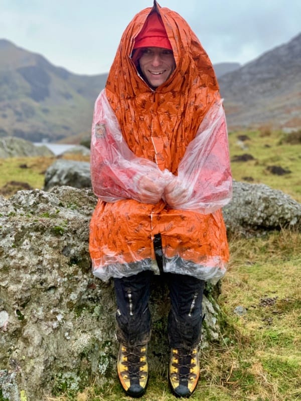 A Blizzard Jacket being tested on a Mountain Leader training course in Snowdonia.