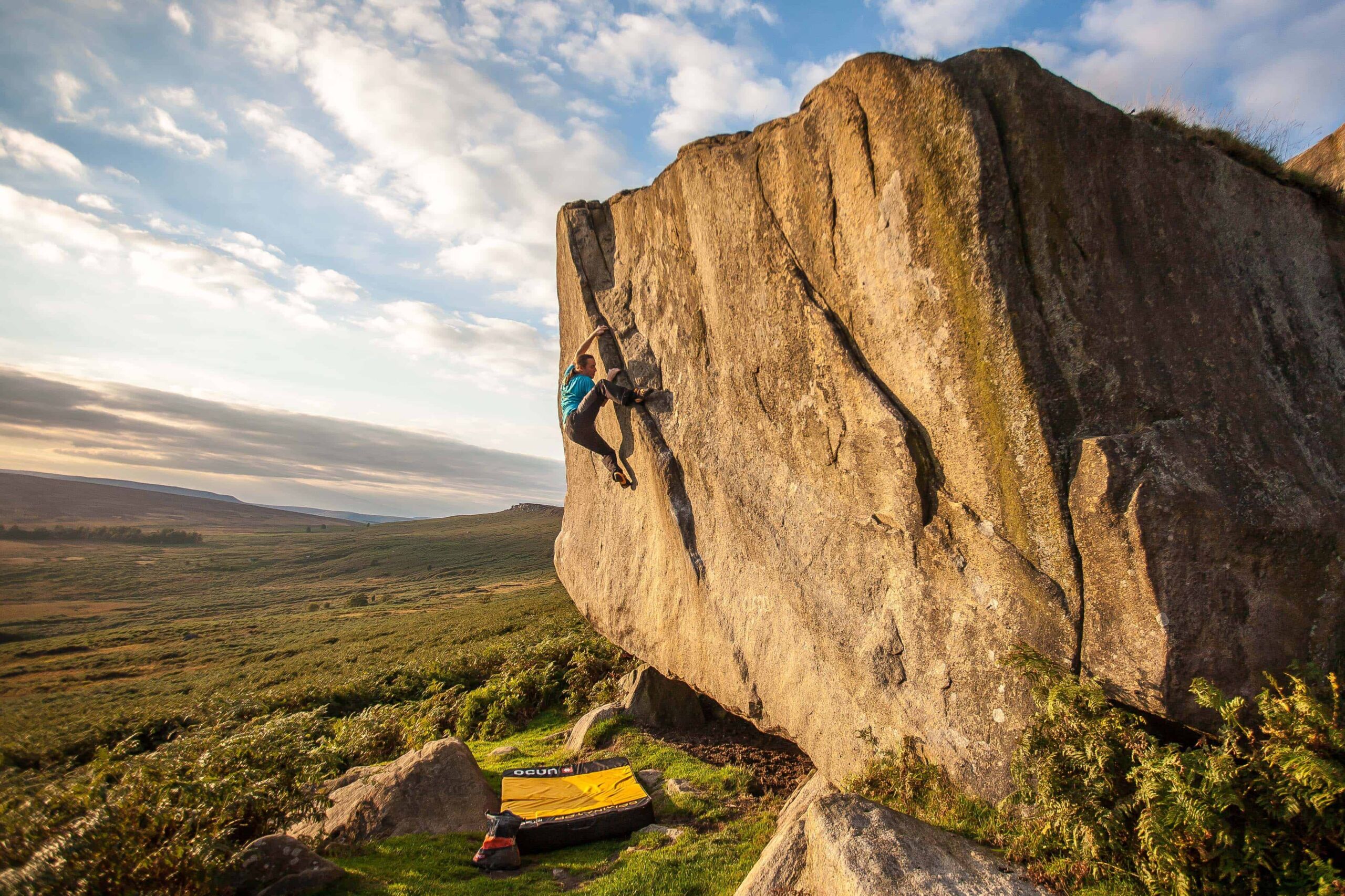 World class bouldering.
