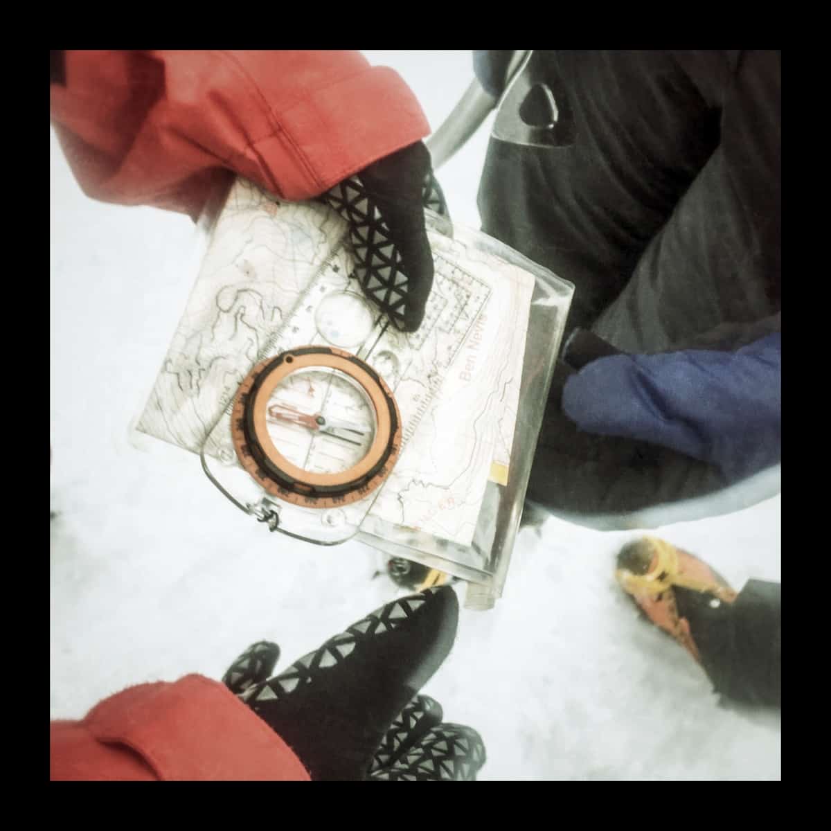 Navigating to the summit of Ben Nevis