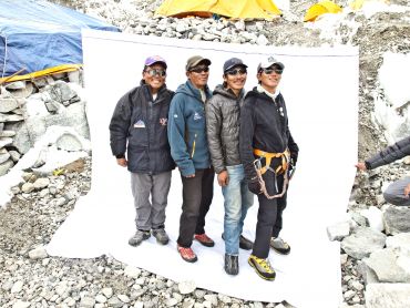 Expedition Photography of Nepalese Sherpas