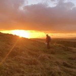 Sunset on a Lowland Leader training course