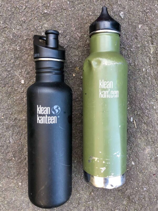My 64oz Classic and Hati's well used insulated Classic