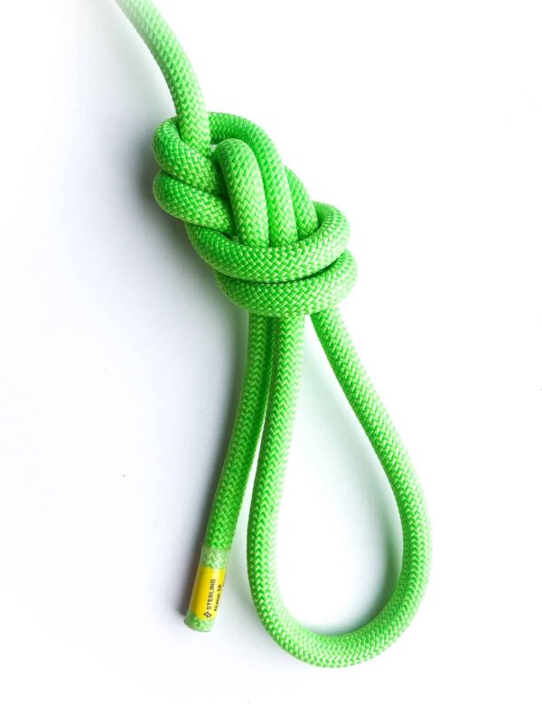 Figure of Eight Knot with Yosemite Finish