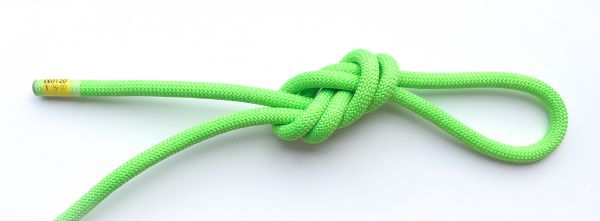 Figure of Eight Knot with 10cm tail