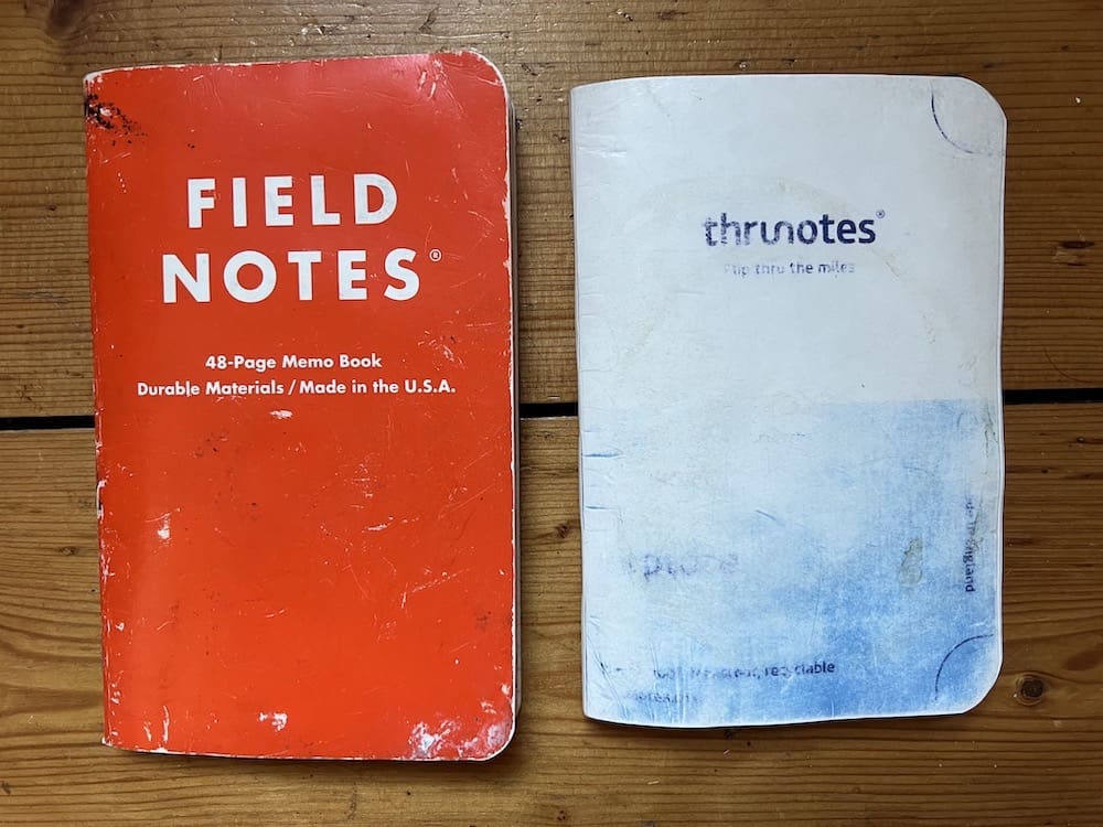 Field Notes Expedition and Thrunotes Memo