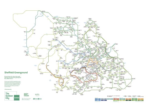 The Sheffield Greenground Map