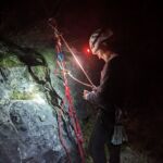 Assembling an anchor arrangement by the light of a headtorch