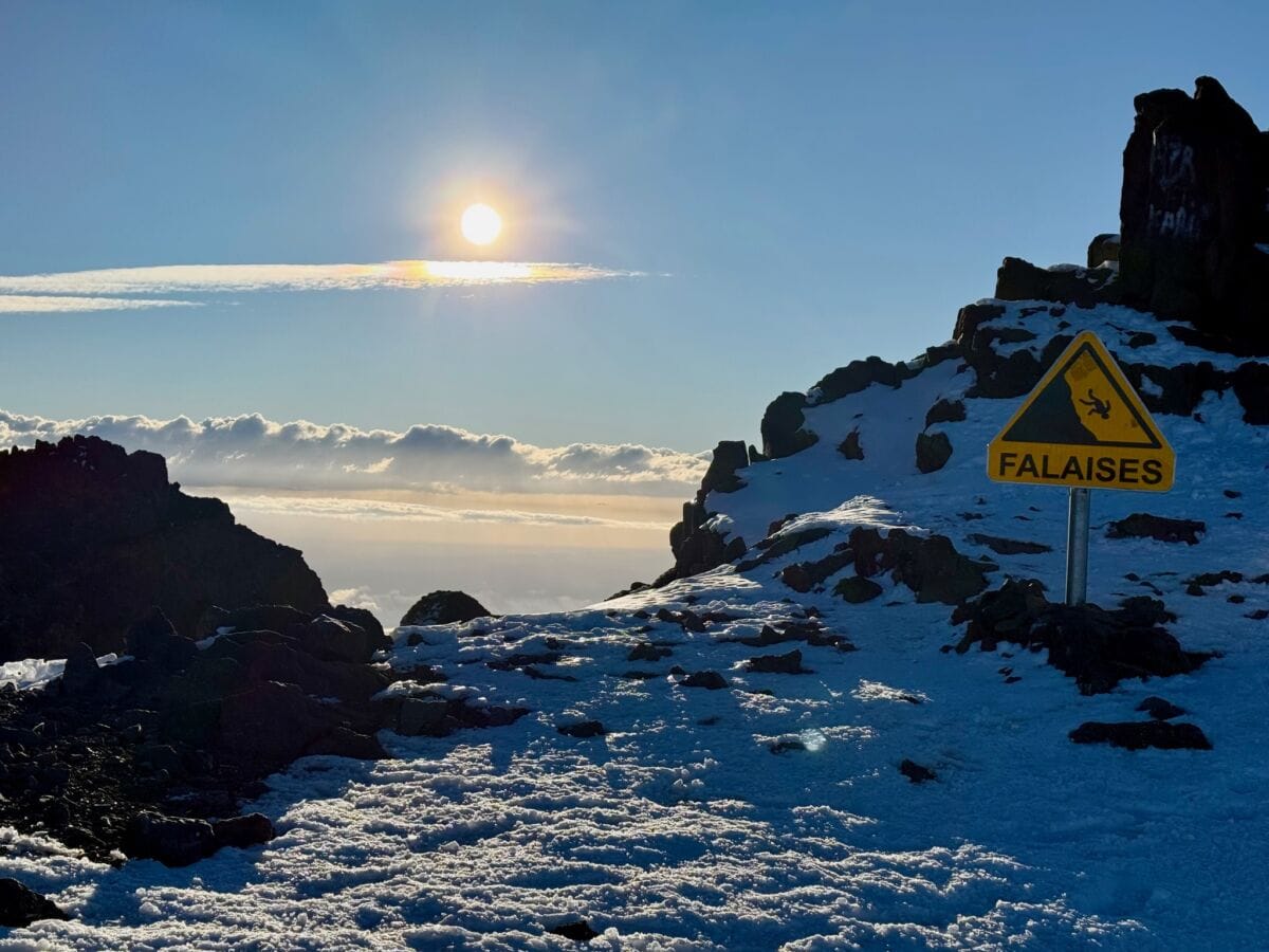 Dawn on Mt Toubkal.