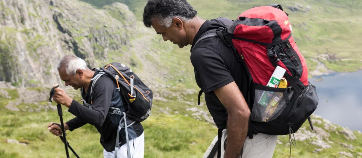 Walking group members on the 1931 Alfred Wainwright Trail in the Lake District, Cumbria | © National Trust Images/Paul Harris