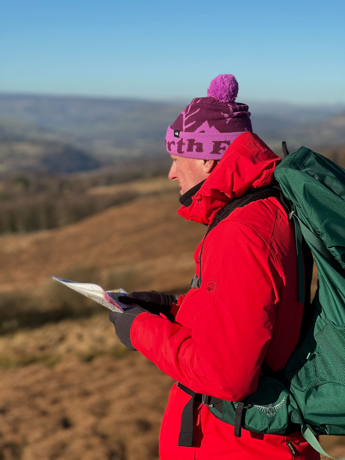 The map is not the territory - comparing the two on a Hill Skills course.