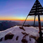 Toubkal Summit sunrise