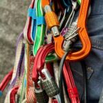 Colourful karabiners