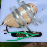 Large wounds being dressed on an advanced first aid course