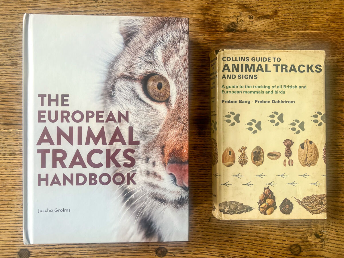 European Animal Tracks Handbook alongside the seminal Collins Guide to Animal Tracks and Signs books