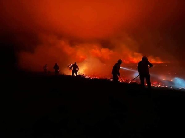 Fighting the Burbage Moor Fire in 2023